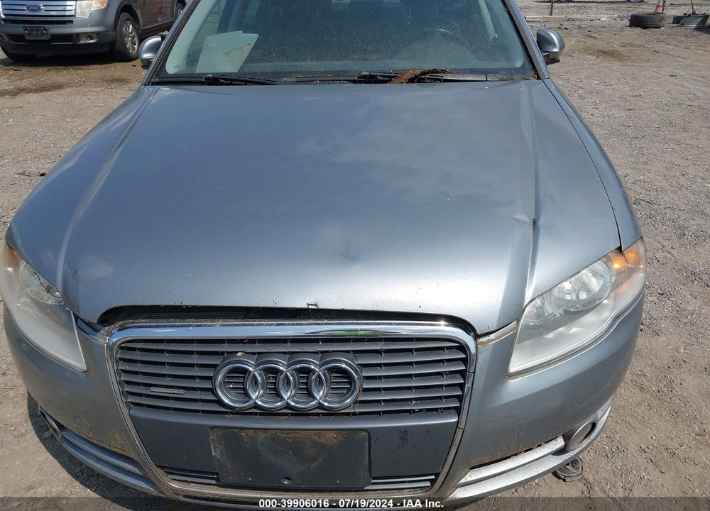 2007 AUDI A4 2.0T VIN: WAUDF78E37A152946