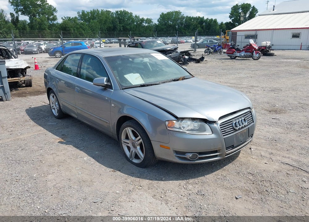 2007 AUDI A4 2.0T VIN: WAUDF78E37A152946