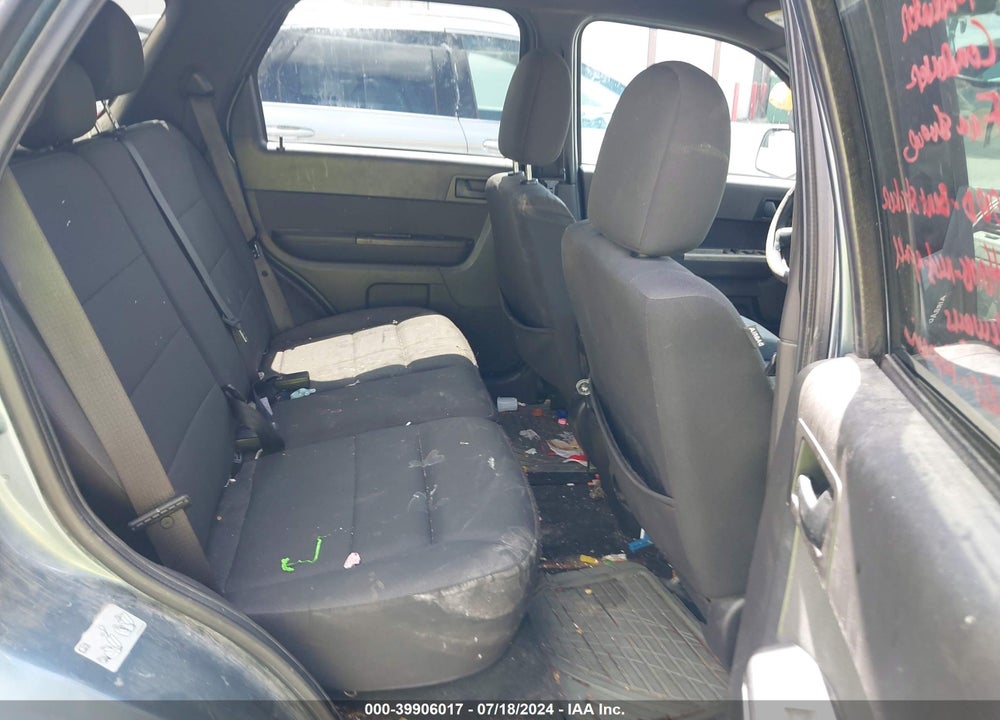 2011 FORD ESCAPE XLT VIN: 1FMCU9DG7BKB59422