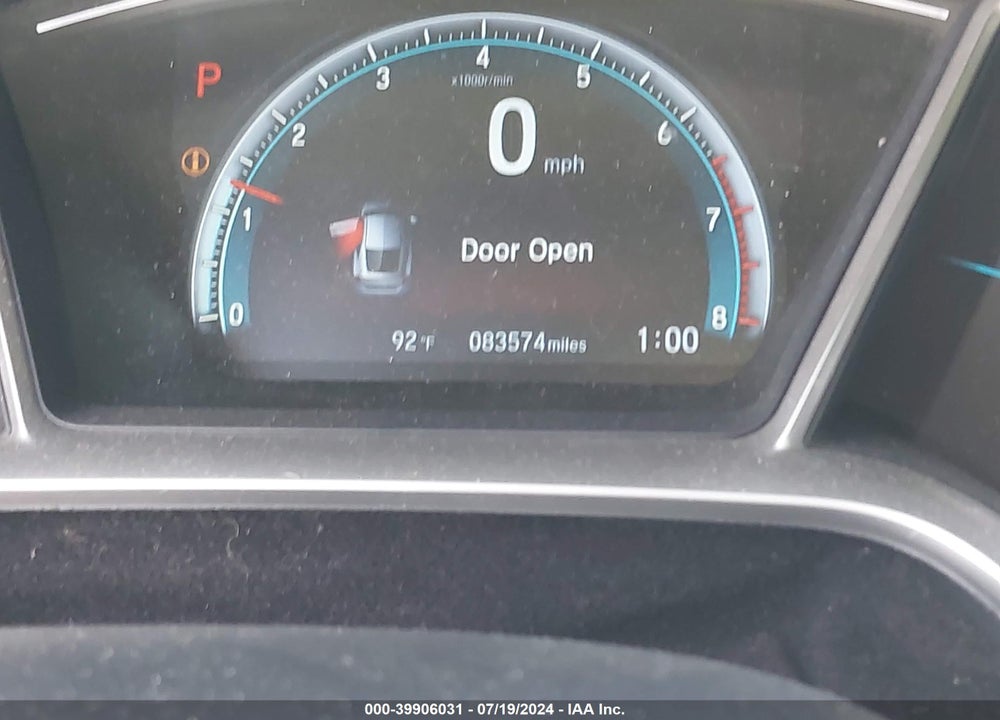 2017 HONDA CIVIC EX-T VIN: 2HGFC3B3XHH361139