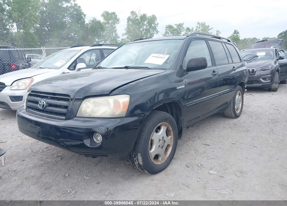 2004 TOYOTA HIGHLANDER LIMITED V6 VIN: JTEDP21A940017705