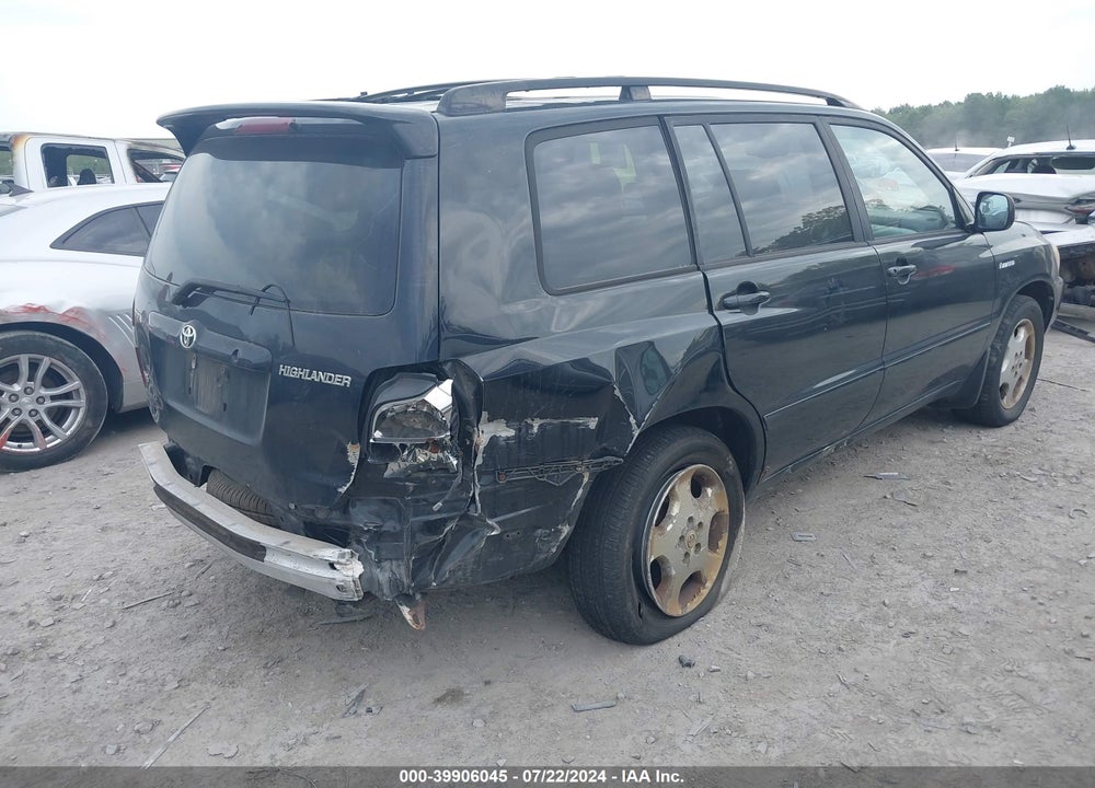 2004 TOYOTA HIGHLANDER LIMITED V6 VIN: JTEDP21A940017705