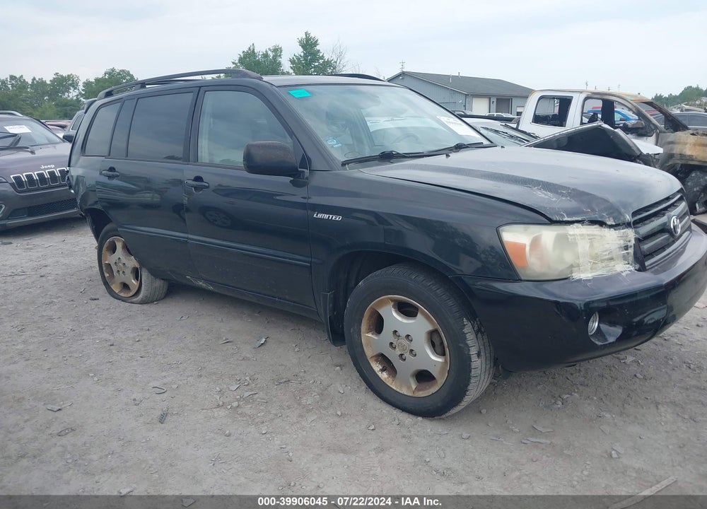 2004 TOYOTA HIGHLANDER LIMITED V6 VIN: JTEDP21A940017705