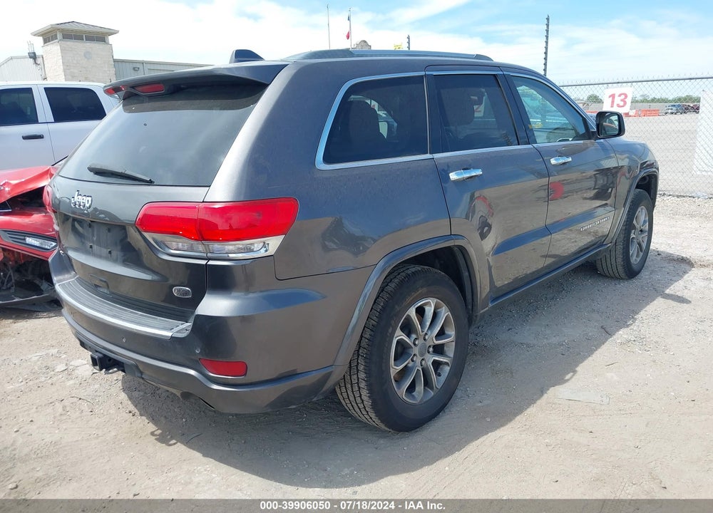 2014 JEEP GRAND CHEROKEE OVERLAND VIN: 1C4RJFCG0EC216453