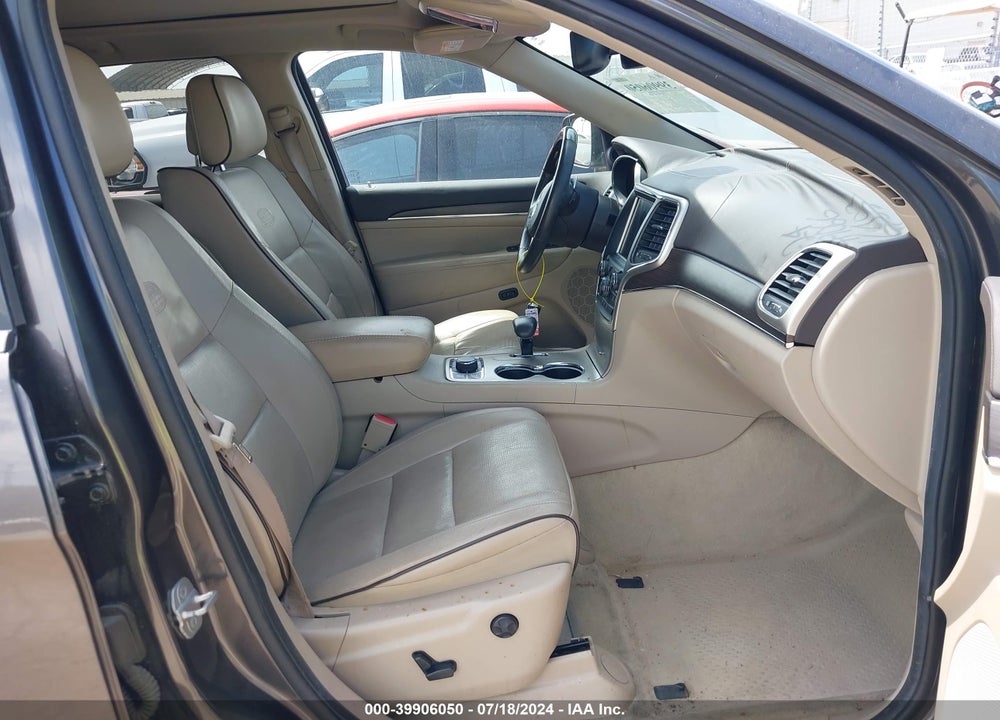 2014 JEEP GRAND CHEROKEE OVERLAND VIN: 1C4RJFCG0EC216453