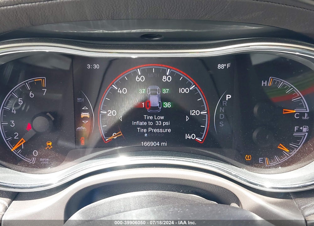 2014 JEEP GRAND CHEROKEE OVERLAND VIN: 1C4RJFCG0EC216453