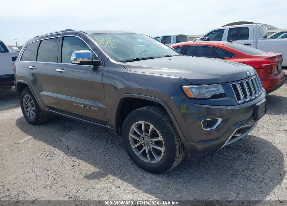 2014 JEEP GRAND CHEROKEE OVERLAND VIN: 1C4RJFCG0EC216453