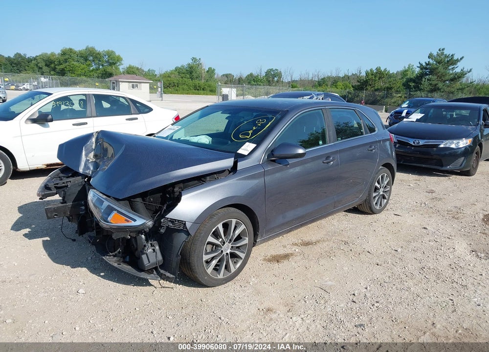 2018 HYUNDAI ELANTRA GT VIN: KMHH35LE7JU010867