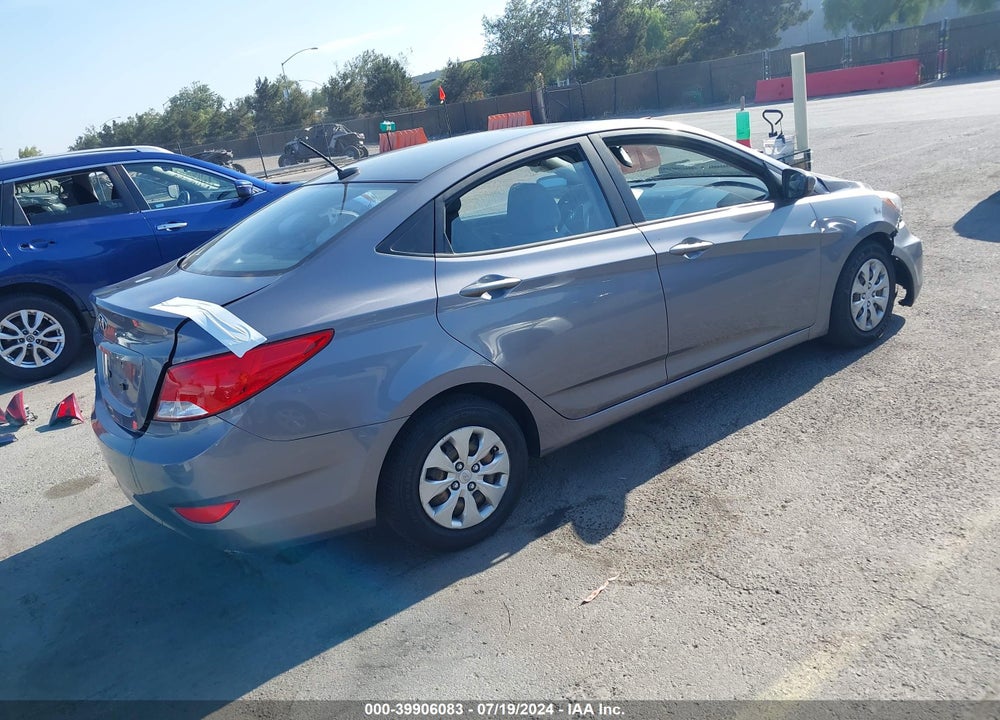 2016 HYUNDAI ACCENT SE VIN: KMHCT4AE6GU980936