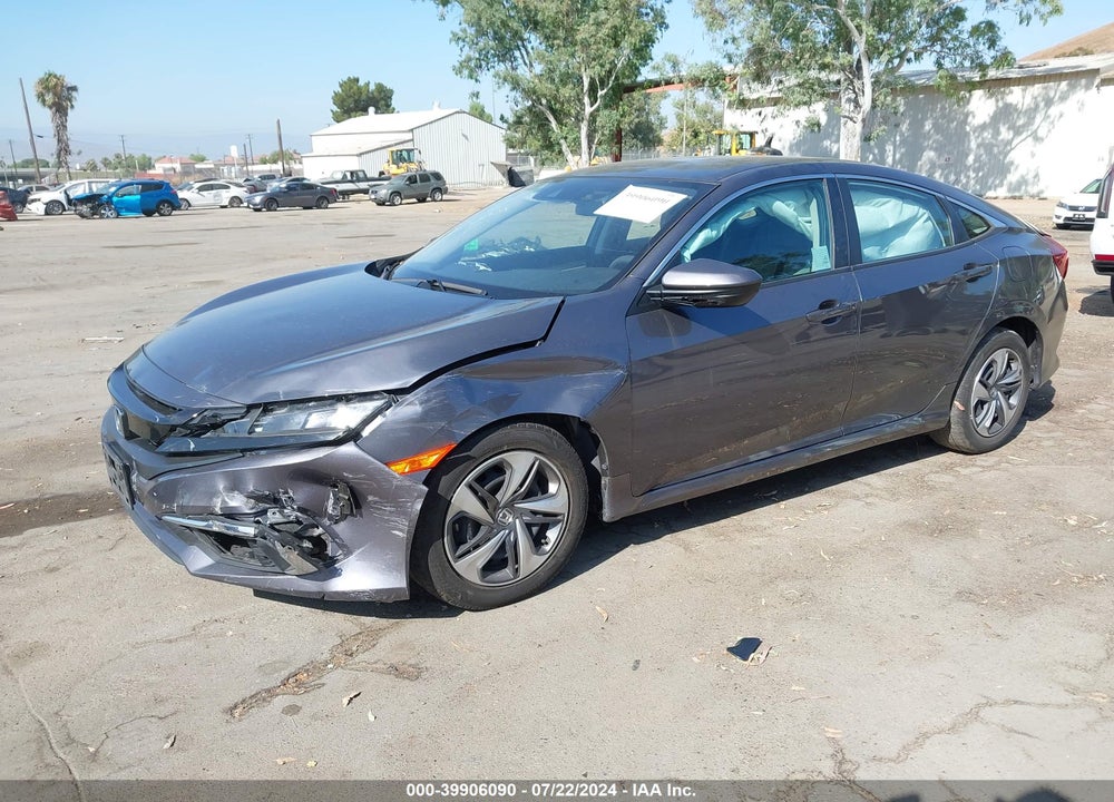 2019 HONDA CIVIC LX VIN: 2HGFC2F67KH538283