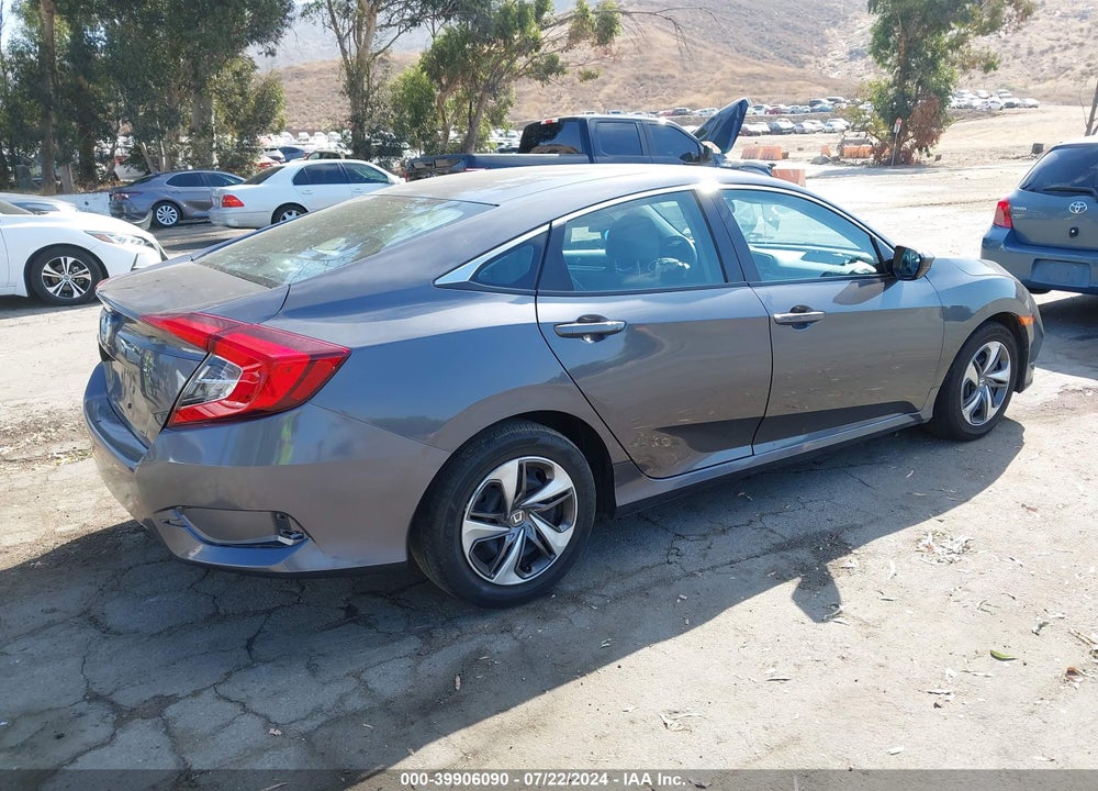 2019 HONDA CIVIC LX VIN: 2HGFC2F67KH538283