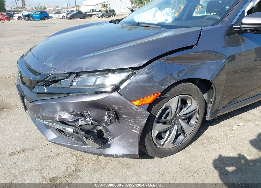 2019 HONDA CIVIC LX VIN: 2HGFC2F67KH538283
