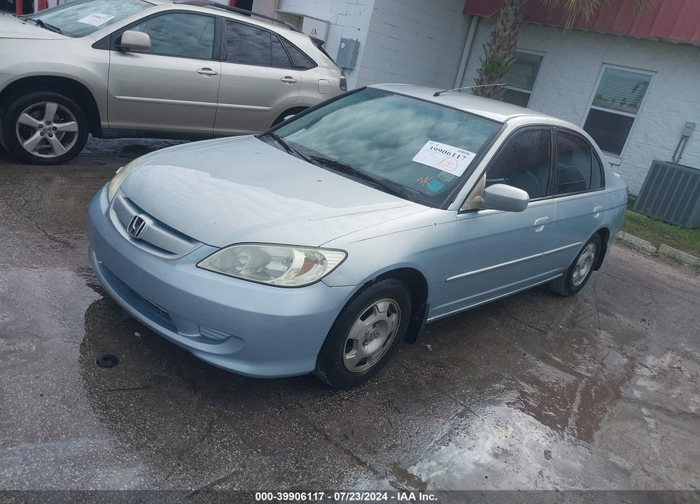 2004 HONDA CIVIC HYBRID VIN: JHMES96614S006589