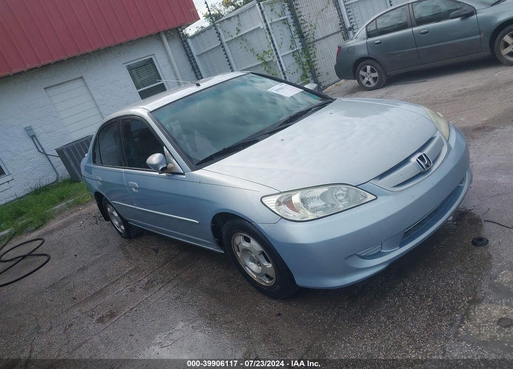 2004 HONDA CIVIC HYBRID VIN: JHMES96614S006589