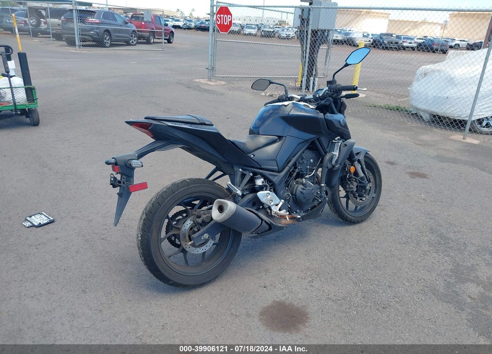 2022 YAMAHA MT-03 VIN: MH3RH20Y5NK007301