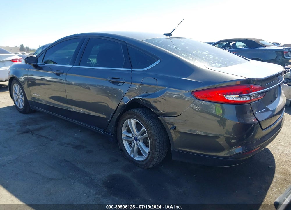 2018 FORD FUSION HYBRID SE VIN: 3FA6P0LUXJR118150