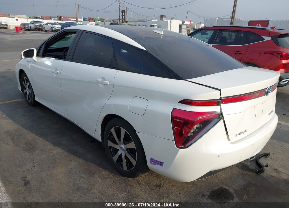 2018 TOYOTA MIRAI VIN: JTDBVRBD0JA005015