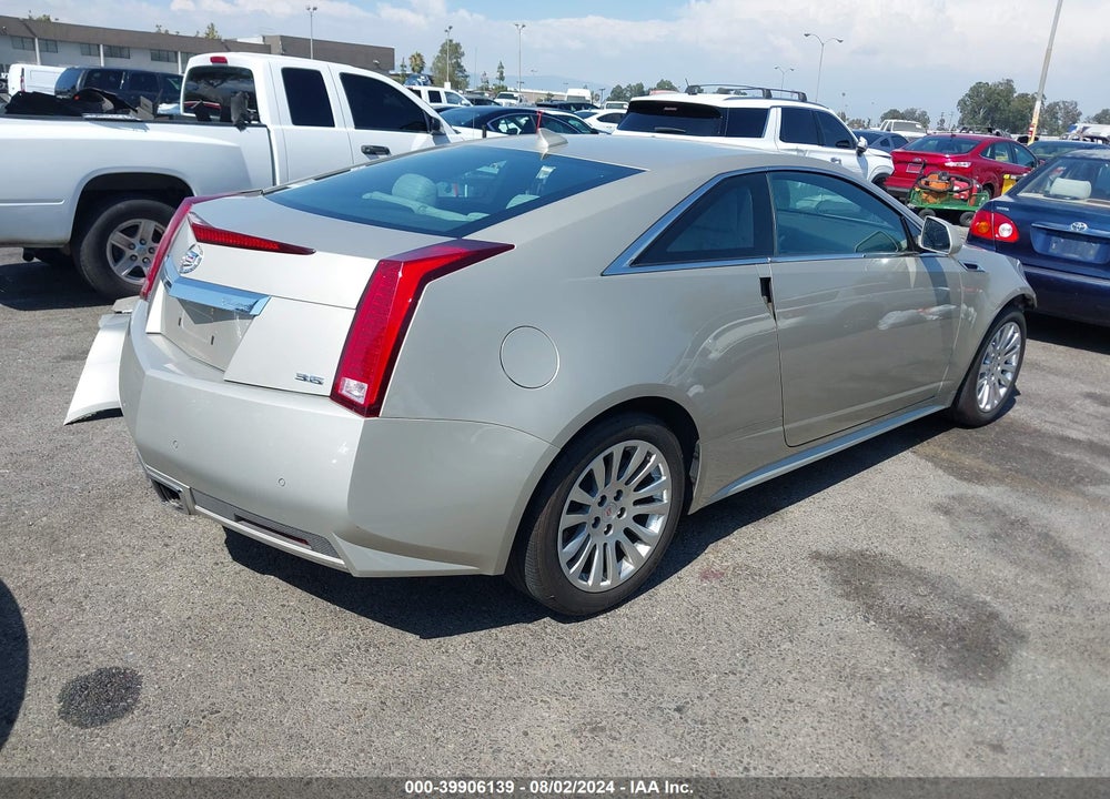 2013 CADILLAC CTS STANDARD VIN: 1G6DA1E38D0101514