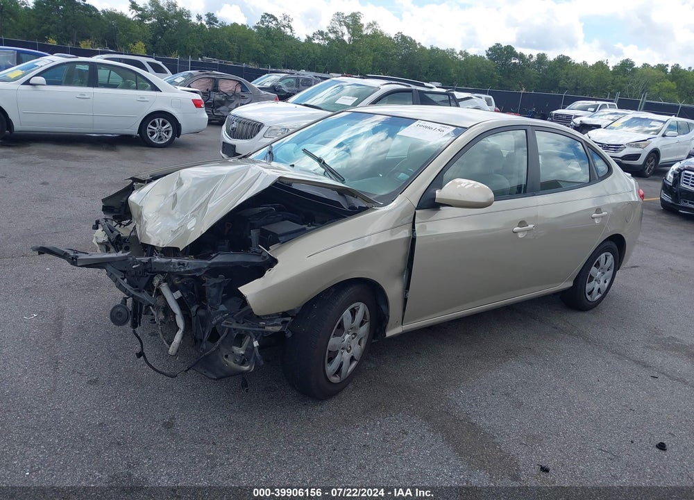 2008 HYUNDAI ELANTRA GLS/SE VIN: KMHDU46D08U516799
