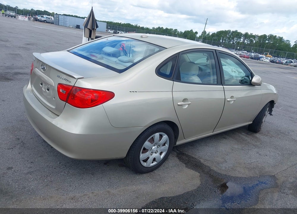2008 HYUNDAI ELANTRA GLS/SE VIN: KMHDU46D08U516799