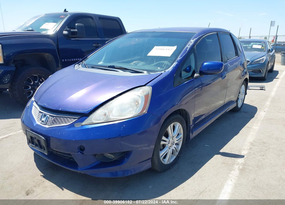 2010 HONDA FIT SPORT VIN: JHMGE8H42AS011219