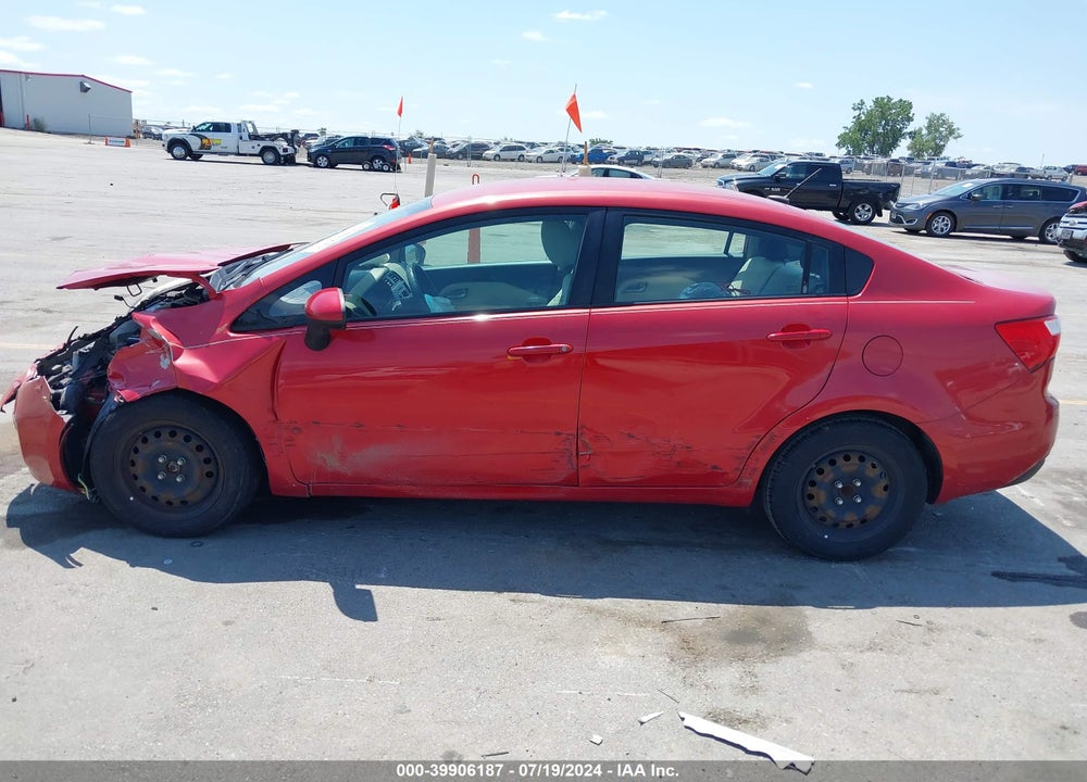 2013 KIA RIO LX VIN: KNADM4A36D6179909