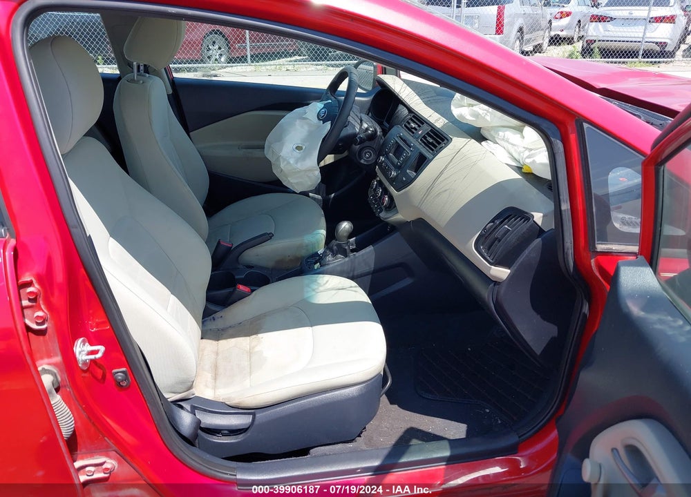 2013 KIA RIO LX VIN: KNADM4A36D6179909