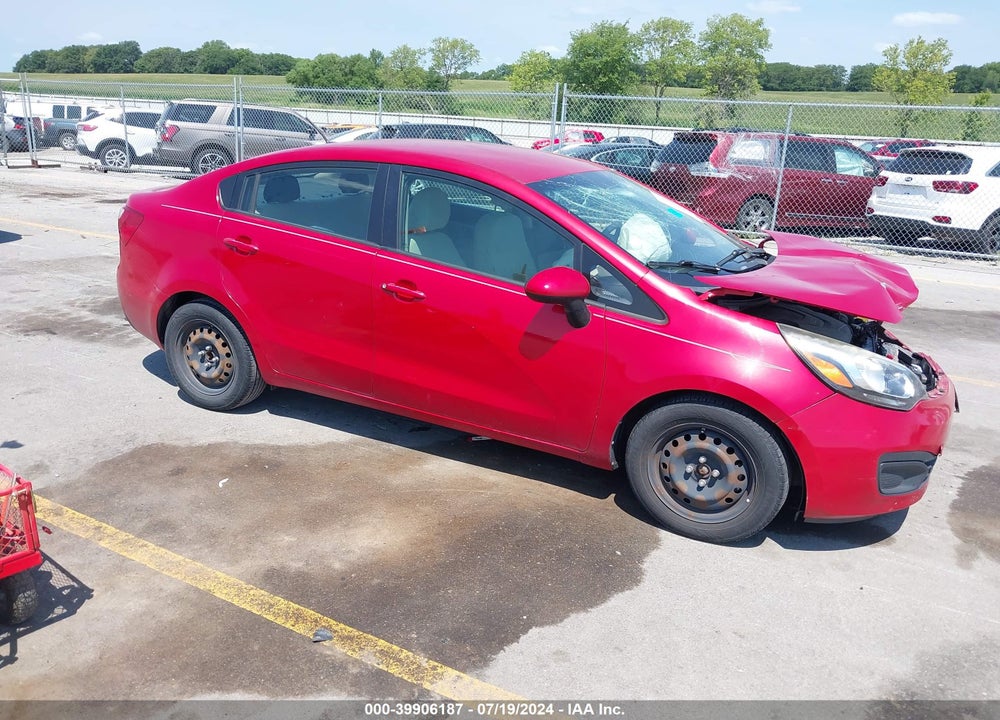 2013 KIA RIO LX VIN: KNADM4A36D6179909