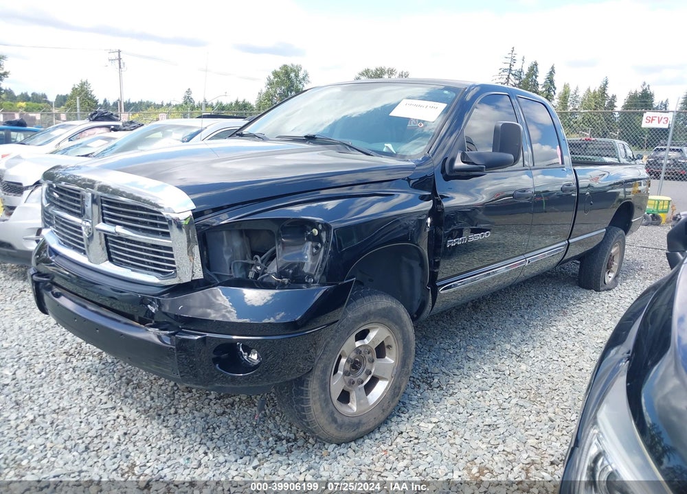 2006 DODGE RAM 3500 LARAMIE VIN: 3D7LX38C46G166668