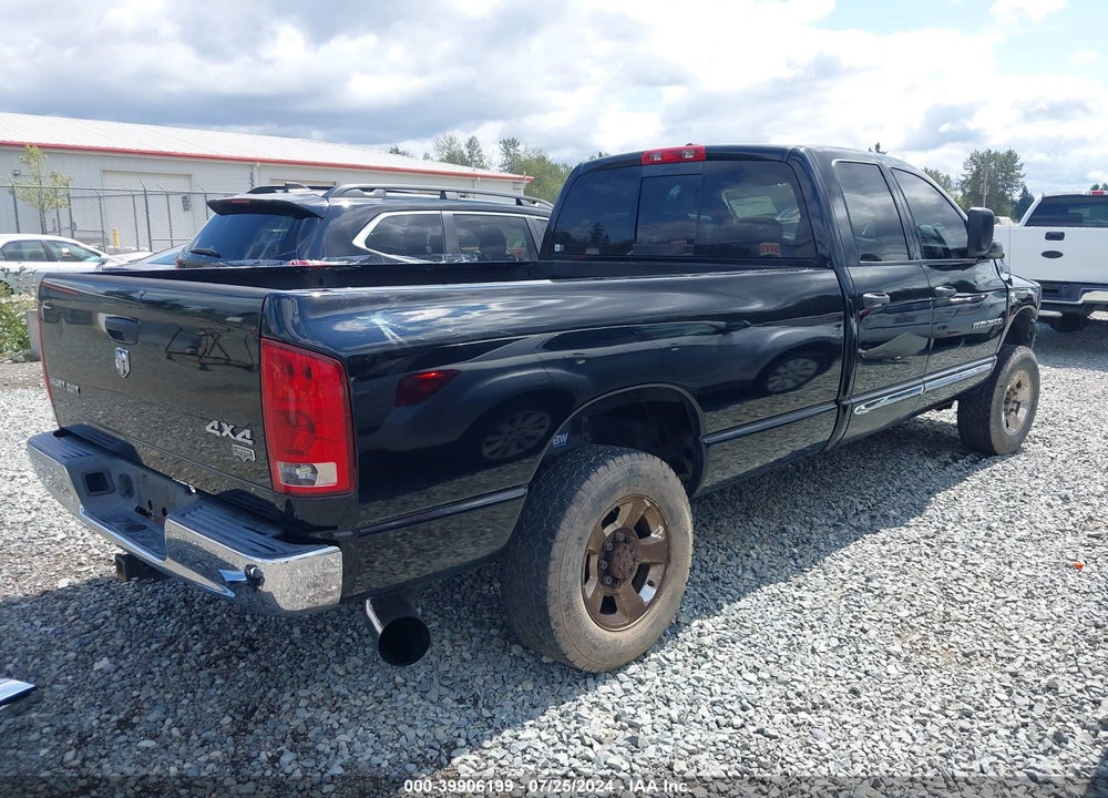 2006 DODGE RAM 3500 LARAMIE VIN: 3D7LX38C46G166668