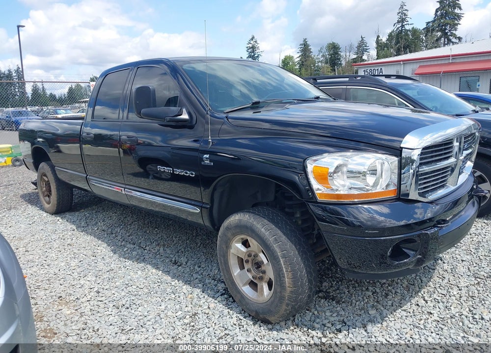 2006 DODGE RAM 3500 LARAMIE VIN: 3D7LX38C46G166668