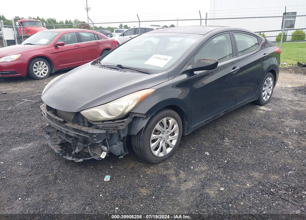 2012 HYUNDAI ELANTRA GLS VIN: 5NPDH4AE8CH140722