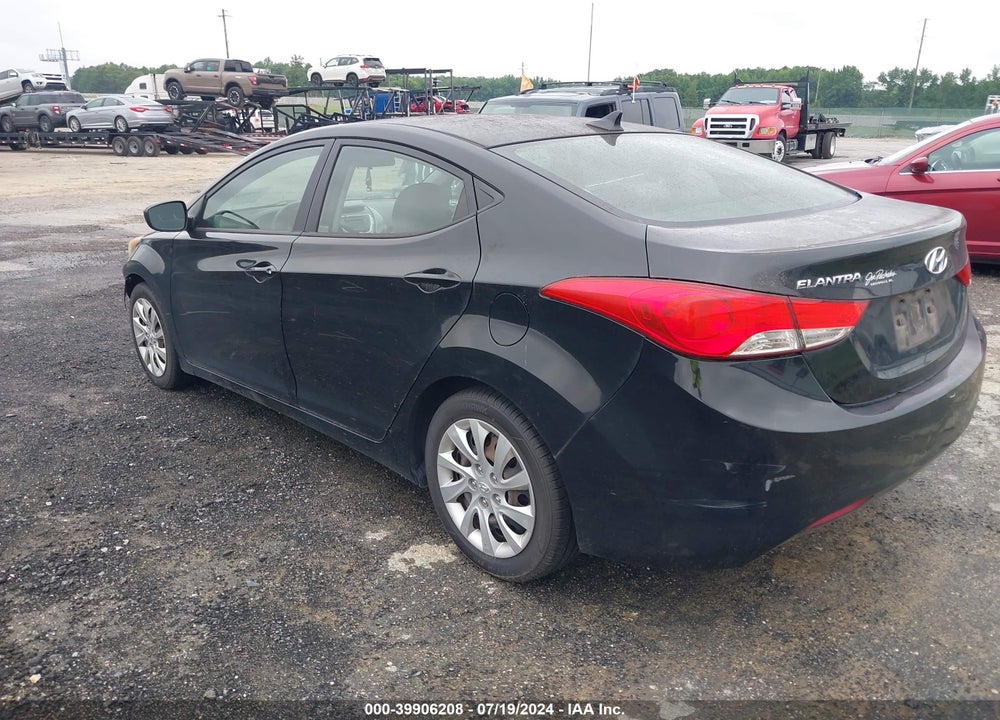 2012 HYUNDAI ELANTRA GLS VIN: 5NPDH4AE8CH140722