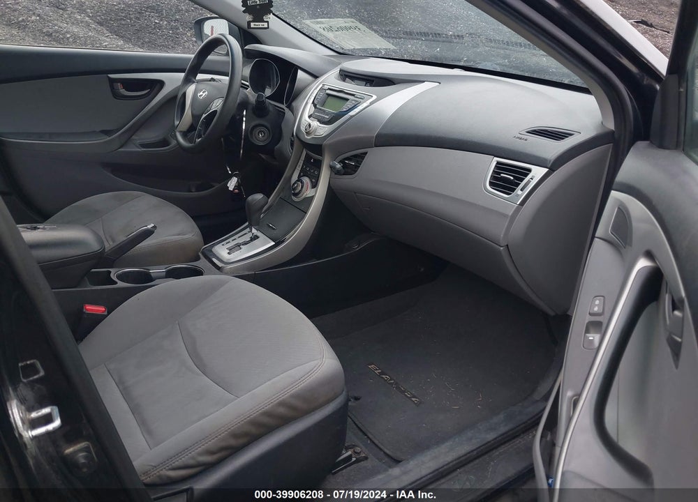 2012 HYUNDAI ELANTRA GLS VIN: 5NPDH4AE8CH140722