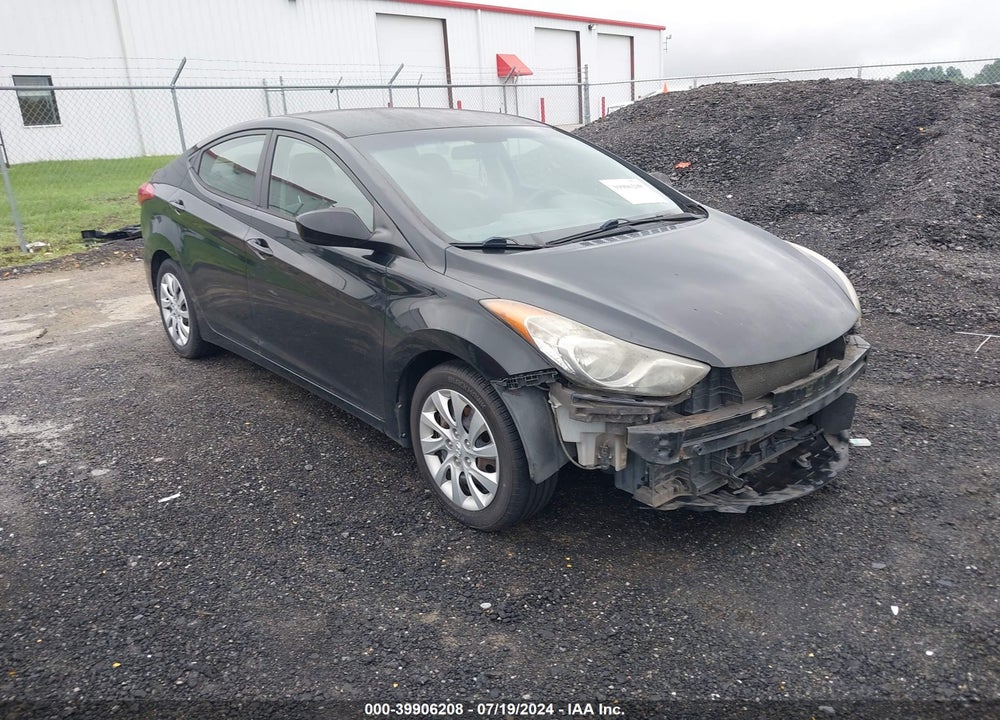 2012 HYUNDAI ELANTRA GLS VIN: 5NPDH4AE8CH140722
