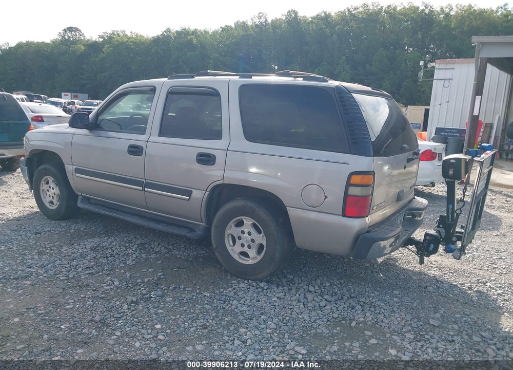 2005 CHEVROLET TAHOE LS VIN: 1GNEC13T55J256443