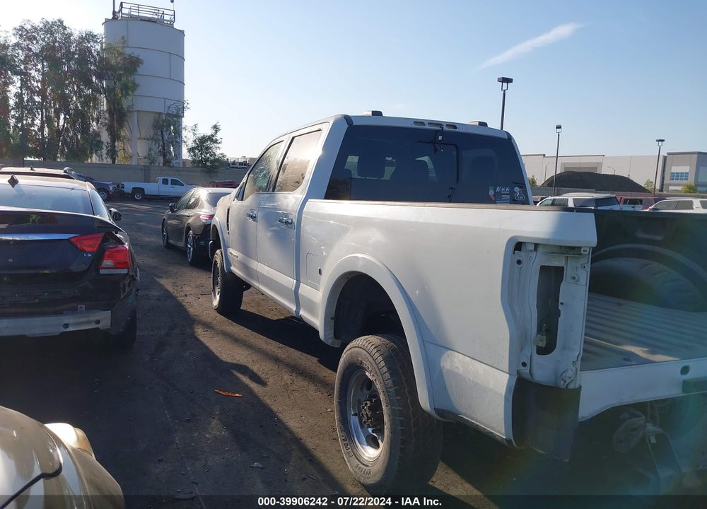 2020 FORD F-250 PLATINUM VIN: 1FT8W2BT3LEE42492