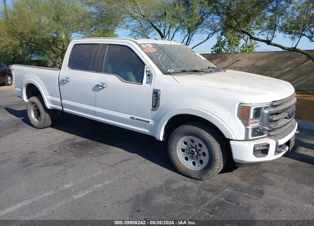 2020 FORD F-250 PLATINUM VIN: 1FT8W2BT3LEE42492