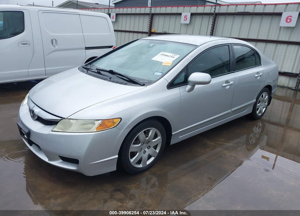 2010 HONDA CIVIC LX VIN: 2HGFA1F55AH312636