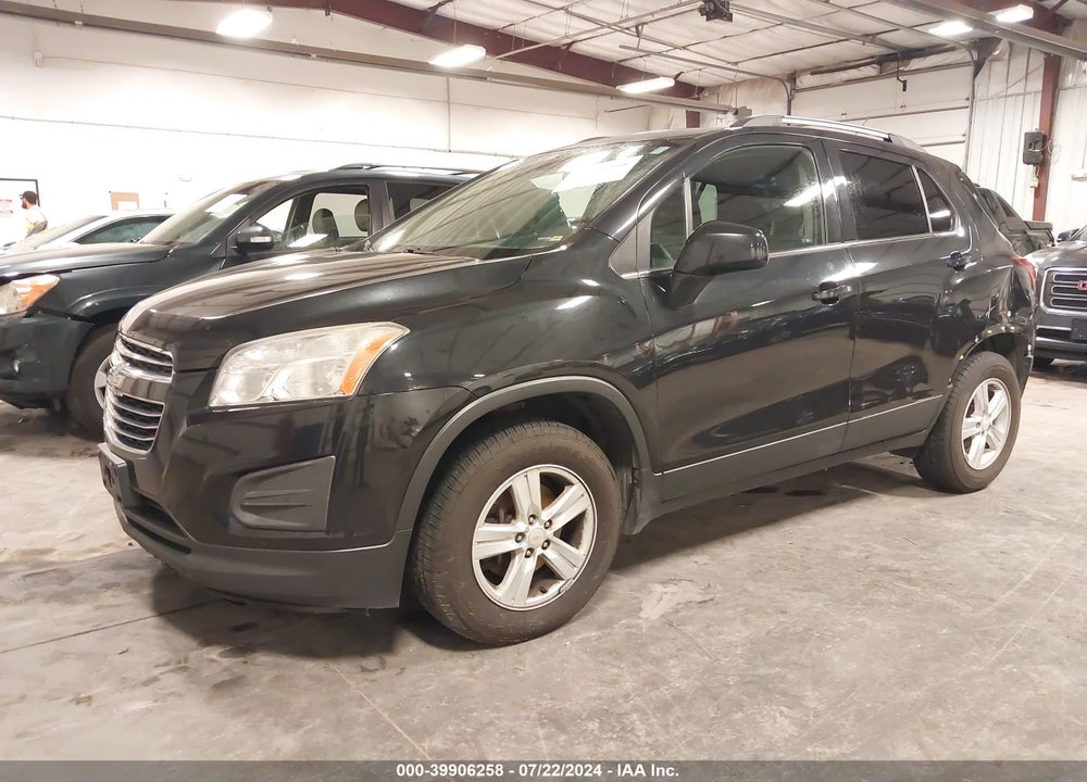 2016 CHEVROLET TRAX LT VIN: KL7CJPSB9GB599753