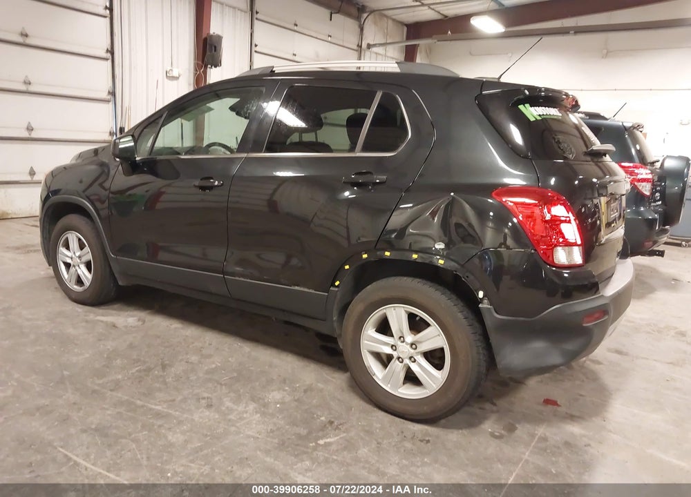 2016 CHEVROLET TRAX LT VIN: KL7CJPSB9GB599753