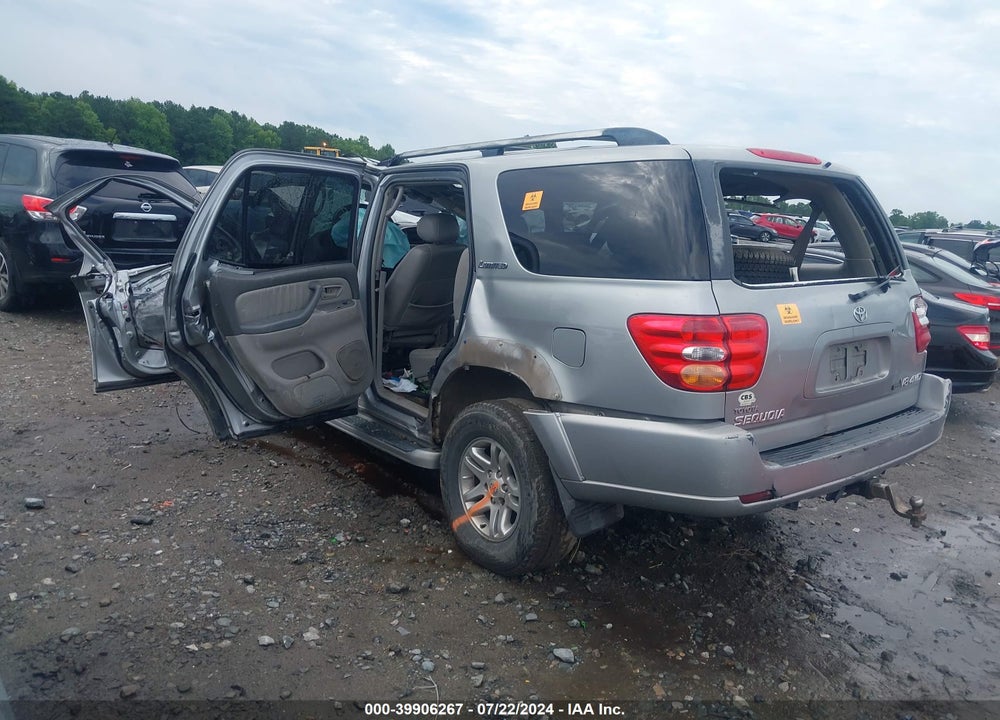 2004 TOYOTA SEQUOIA LIMITED V8 VIN: 5TDBT48A74S228486