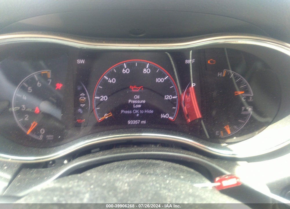 2015 JEEP GRAND CHEROKEE LIMITED VIN: 1C4RJFBG9FC190387