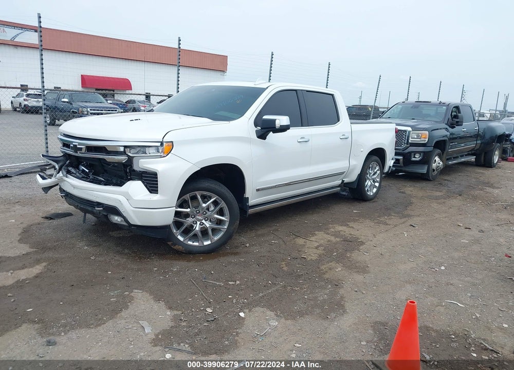 2023 CHEVROLET SILVERADO 1500 4WD SHORT BED HIGH COUNTRY VIN: 1GCUDJEL3PZ248358