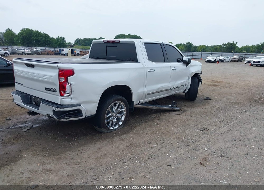 2023 CHEVROLET SILVERADO 1500 4WD SHORT BED HIGH COUNTRY VIN: 1GCUDJEL3PZ248358