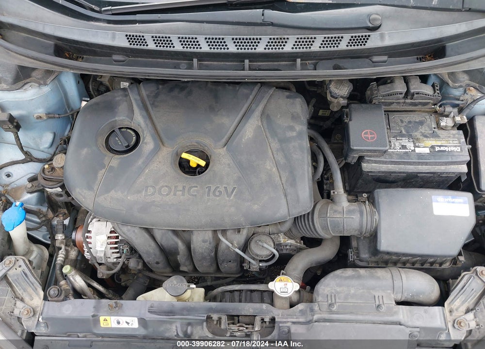 2012 HYUNDAI ELANTRA GLS (ULSAN PLANT) VIN: KMHDH4AE8CU464173