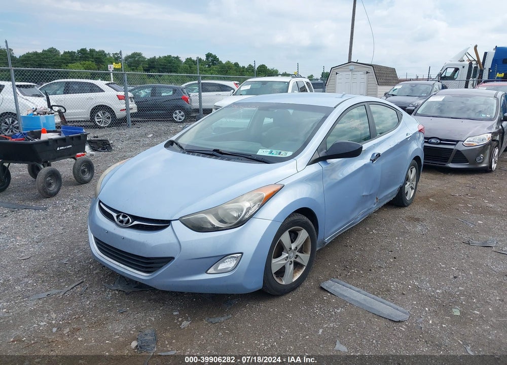 2012 HYUNDAI ELANTRA GLS (ULSAN PLANT) VIN: KMHDH4AE8CU464173
