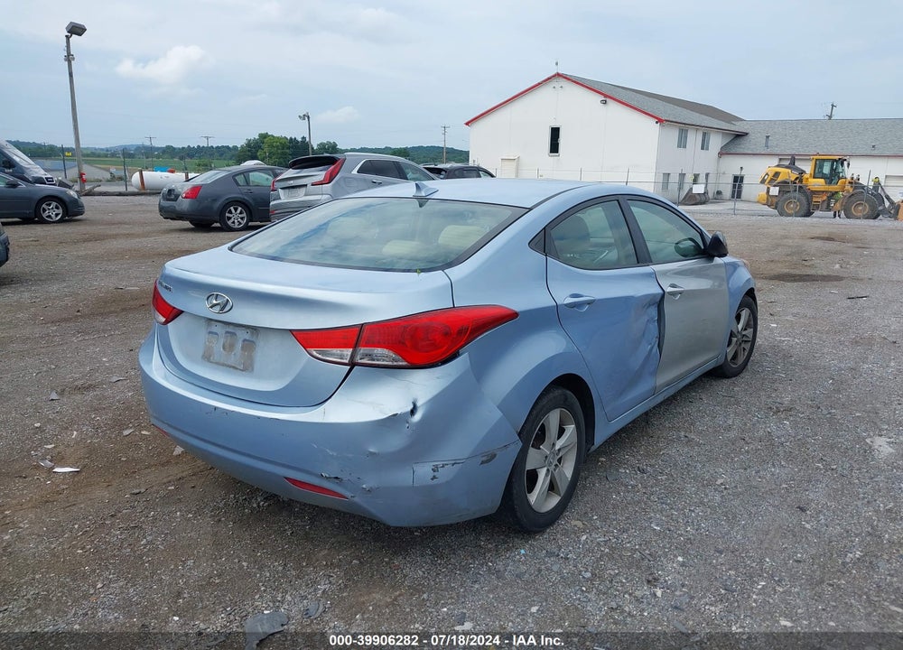 2012 HYUNDAI ELANTRA GLS (ULSAN PLANT) VIN: KMHDH4AE8CU464173