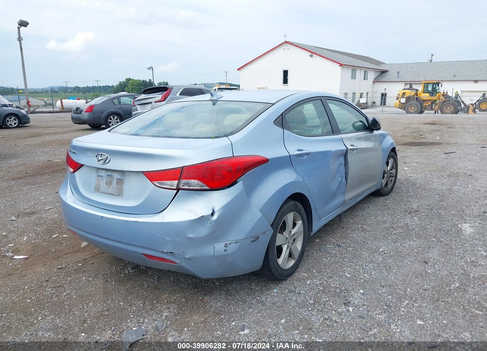 2012 HYUNDAI ELANTRA GLS (ULSAN PLANT) VIN: KMHDH4AE8CU464173