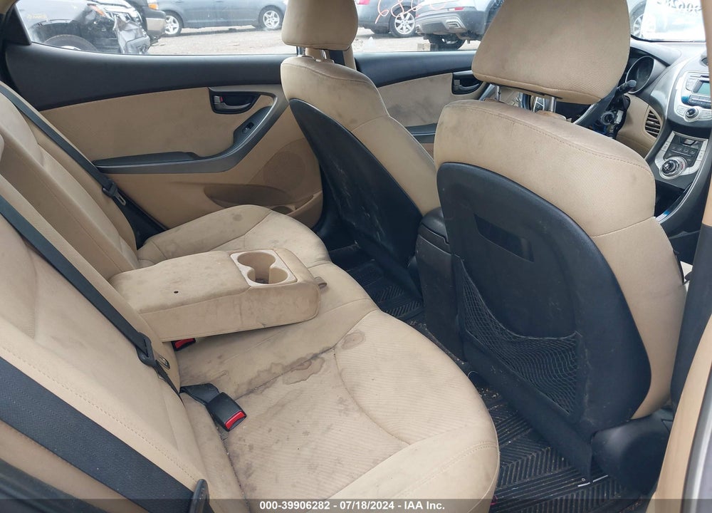 2012 HYUNDAI ELANTRA GLS (ULSAN PLANT) VIN: KMHDH4AE8CU464173